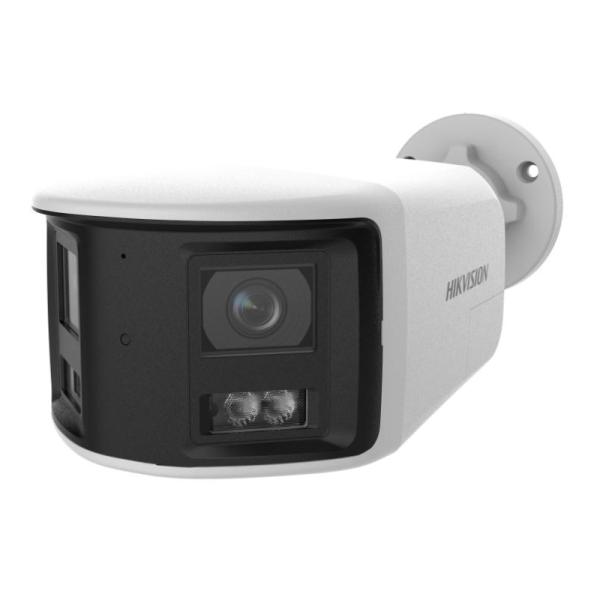 CÁMARA BALA IP WIFI PANORÁMICA HIKVISION DS-2CFW06-P(2.8mm)(O-STD)/EU 6MP H.265/WIFI/IP 2.8MM 30M IR/LUZ BLANCA AUDIO BIDIRECCIONAL 311331866 BLANCO
