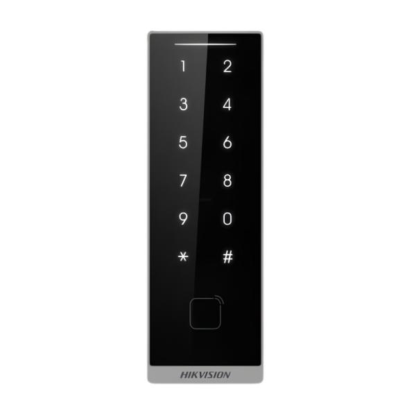 CONTROL DE ACCESO CON TECLADO HIKVISION DS-K1105EMKB(STD) SIN HUELLA SIN CÁMARA RS-485/WIEGAND/OSDP/BLUETOOTH 302922986 NEGRO
