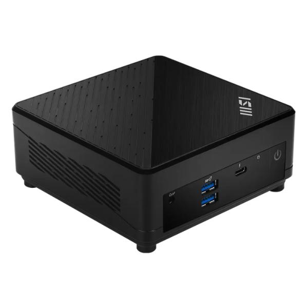 COMPUTADORA MINI PC MSI CUBI 5 1MA-495BUS-B310 INTEL CORE 3 100U HASTA 64GB DDR4 M.2 NVME/2.5" DRIVE BAY W11 HOME/PRO NEGRO