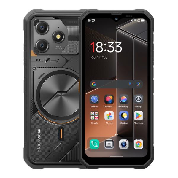 CELULAR BLACKVIEW FORT 100 6.5 PULG HD+ 128 GB 6 GB 4G LTE NFC IP68/IP69K NEGRO