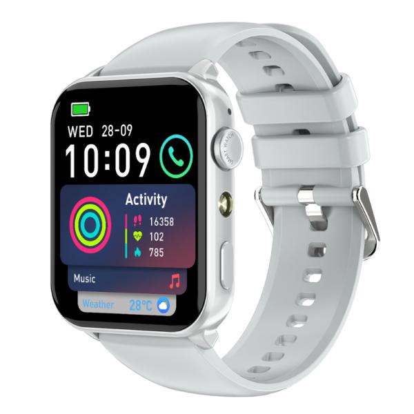 SMART WATCH BLACKVIEW R30 MAX ANDROID iOS PLATEADO